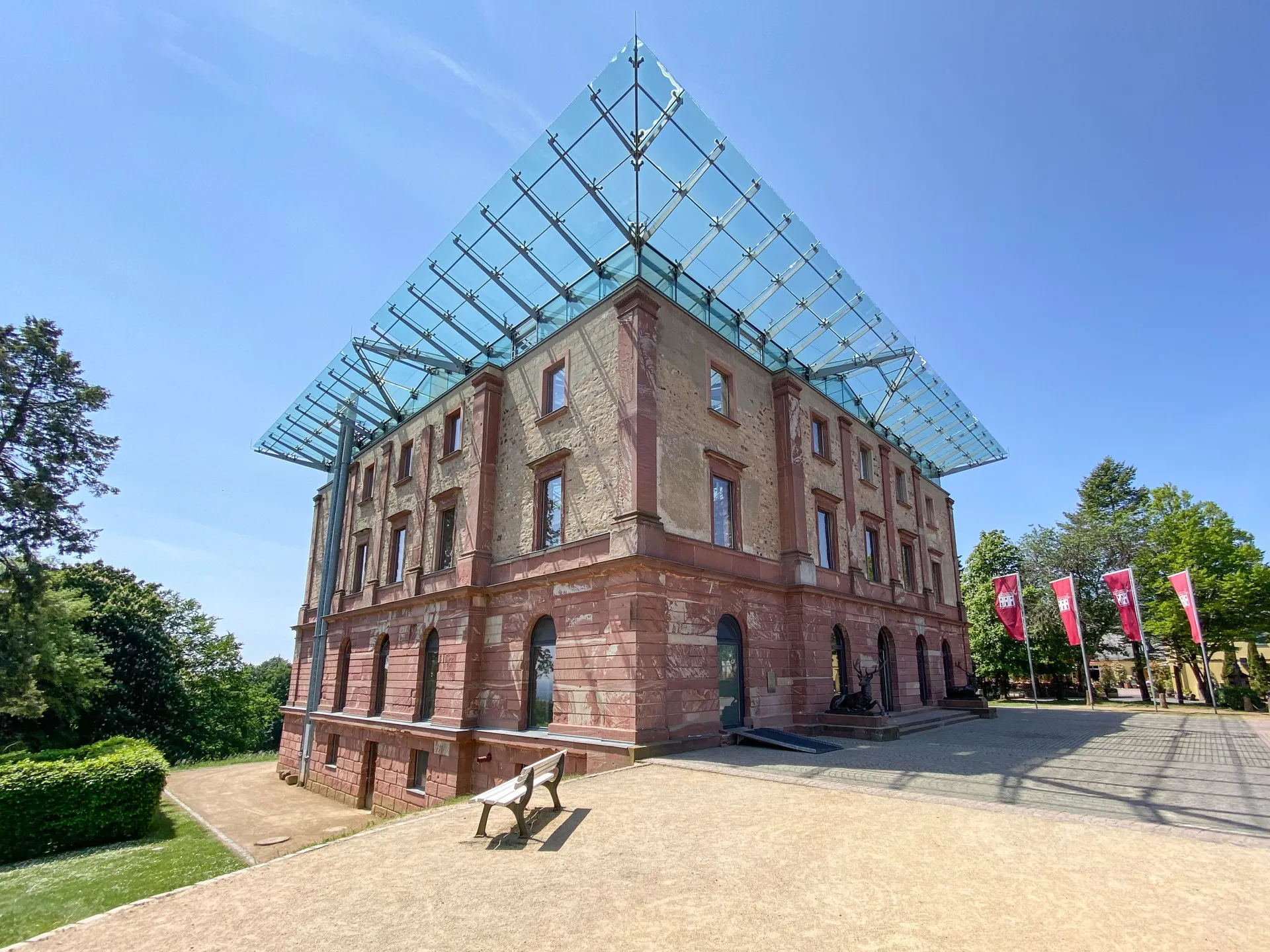 Jagdschloss-außen